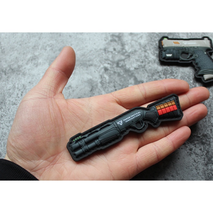 Patch_velcro dán súng_tên lửa vác vai gắn ba lô, nón , quần áo , túi xách