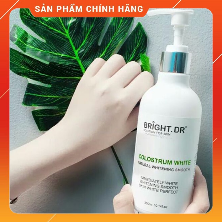 Tắm Trắng, Sữa Tắm Trắng Da BRIGHT DOCTOR Giúp Làn Da Trắng Sáng Mịn Màng Chai 300ml - Hàng Chính Hãng