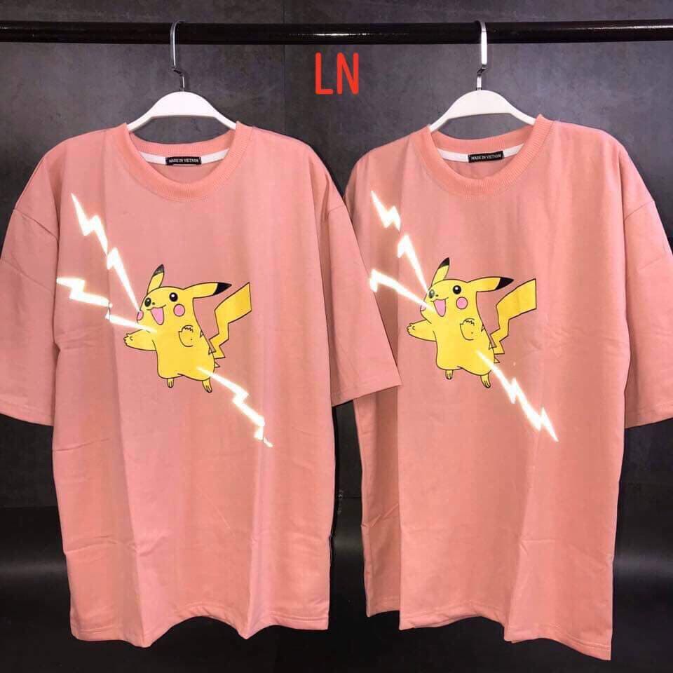 Áo thun phản quang PIKACHU