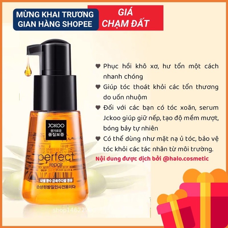 Tinh dầu dưỡng tóc uốn - SERUM JCKOO