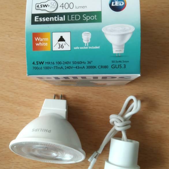 Đèn Led Philips 4in kích thước nhỏ 10cm 3in