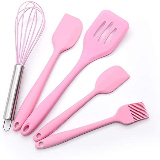 Bộ dụng cụ làm bánh 5 món bằng silicone cao cấp EASY BAKING