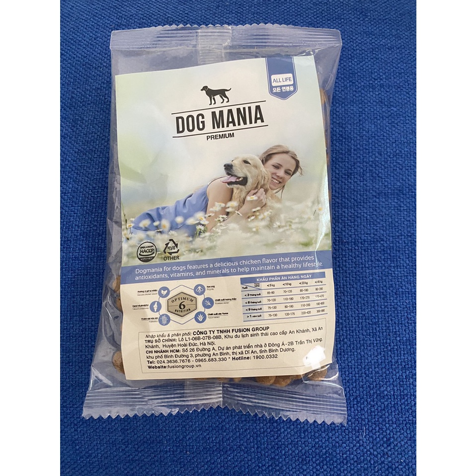 (Mua 5 tặng 1) Hạt Dog Mania 40gr cho chó mọi lứa tuổi (gói dùng thử)