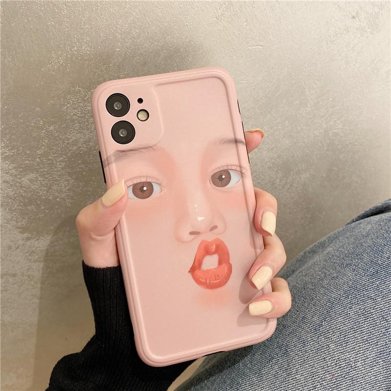 Ốp Lưng Silicon IMD Bảo Vệ Camera Emoji Funny | BigBuy360 - bigbuy360.vn