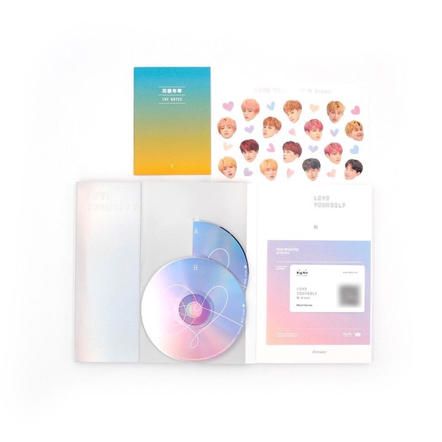 BTS Album LOVE YOURSELF ANSWER (Hàng official nguyên seal có sẵn)