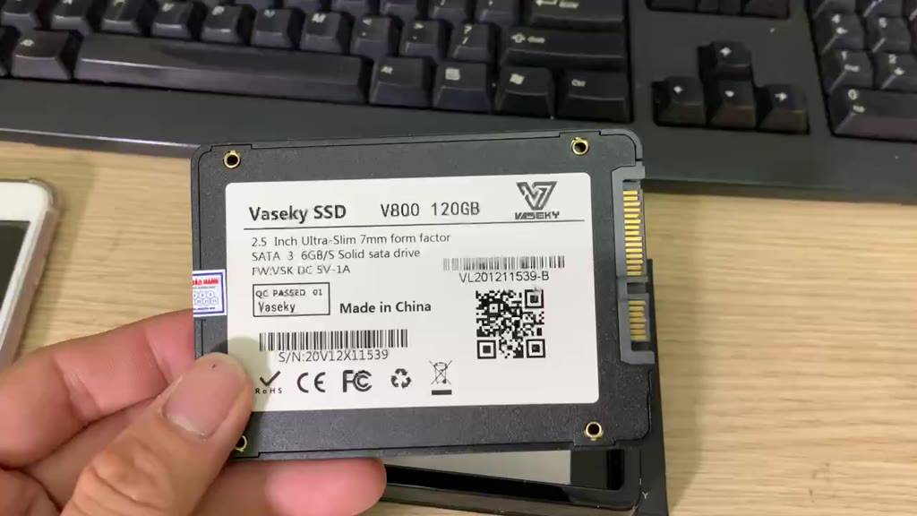 Ổ cứng SSD Vaseky V800 120GB, 240GB, 480GB - Hàng chính hãng, bảo hành 3 năm | BigBuy360 - bigbuy360.vn