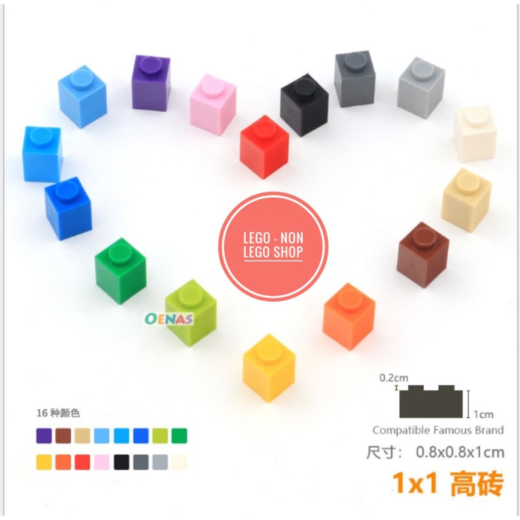 Gạch Cơ Bản Part 1x1 Cao