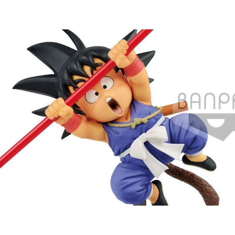 Mô hình Dragon Ball Goku kid cầm gậy chính hãng NEW
