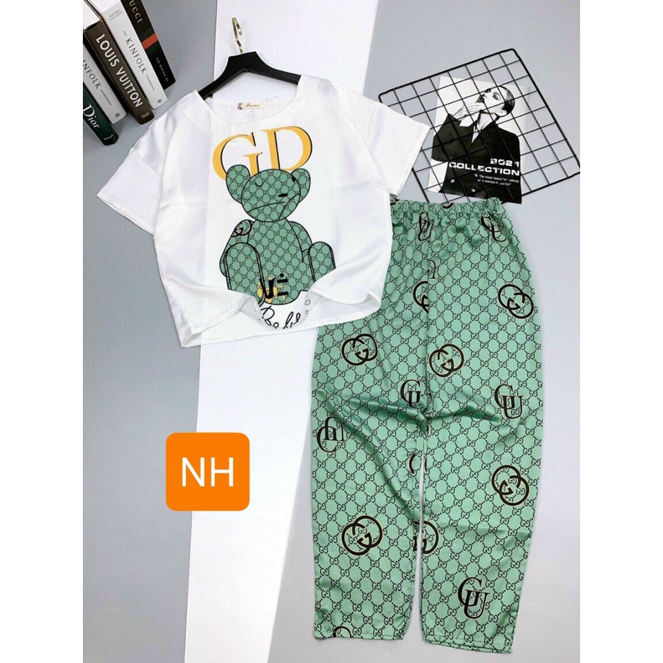 Đồ ngủ Satin bộ dài | BigBuy360 - bigbuy360.vn