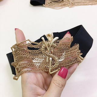 Đai váy Y phối xích sang trọng