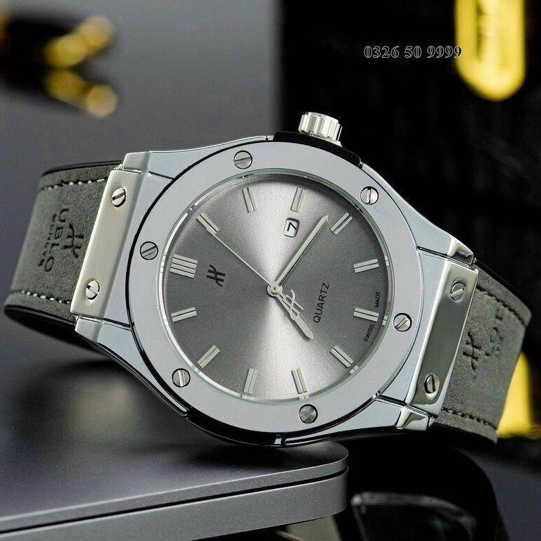 Đồng hồ hublut nam.dây silicon bọc da bò cao cấp,bảo hành 12 tháng | BigBuy360 - bigbuy360.vn