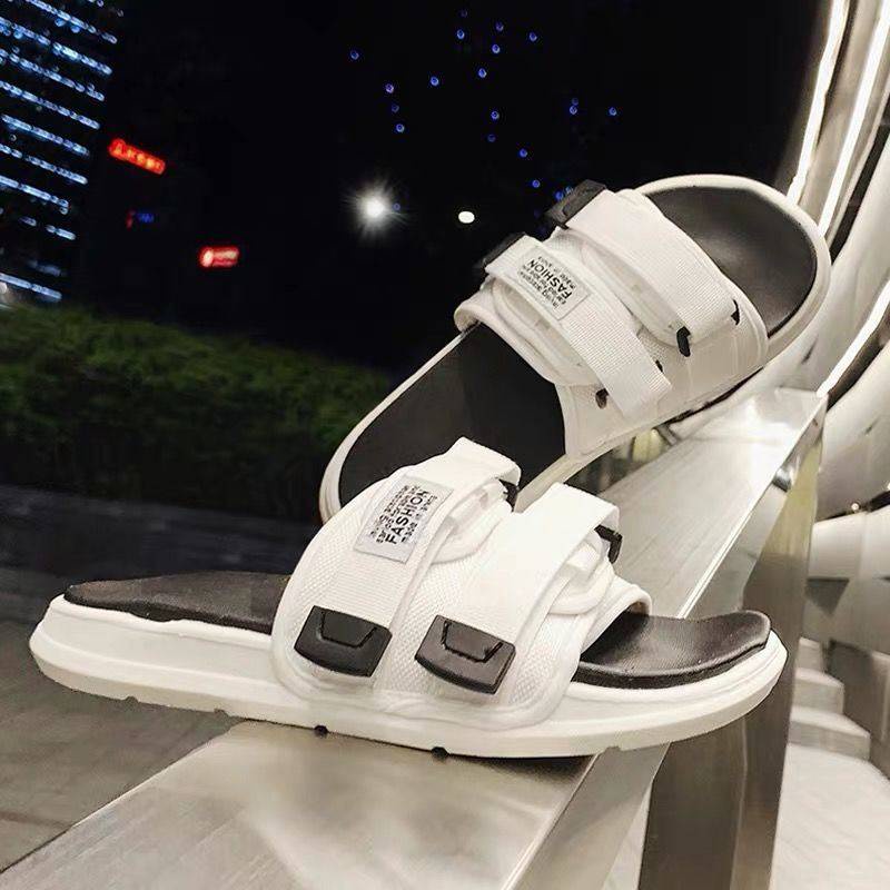 Dép đi biển đế mềm in hình Kaws thời trang mùa hè dành cho cặp đôi