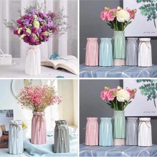 Lọ cắm hoa sứ thắt nơ cực xinh