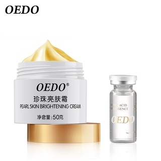 Bộ Sản Phẩm OEDO Kem làm sáng ngọc trai + Tinh Chất Axit Hyaluronic Thu Nhỏ Lỗ Chân Lông Dưỡng Ẩm Trắng Da