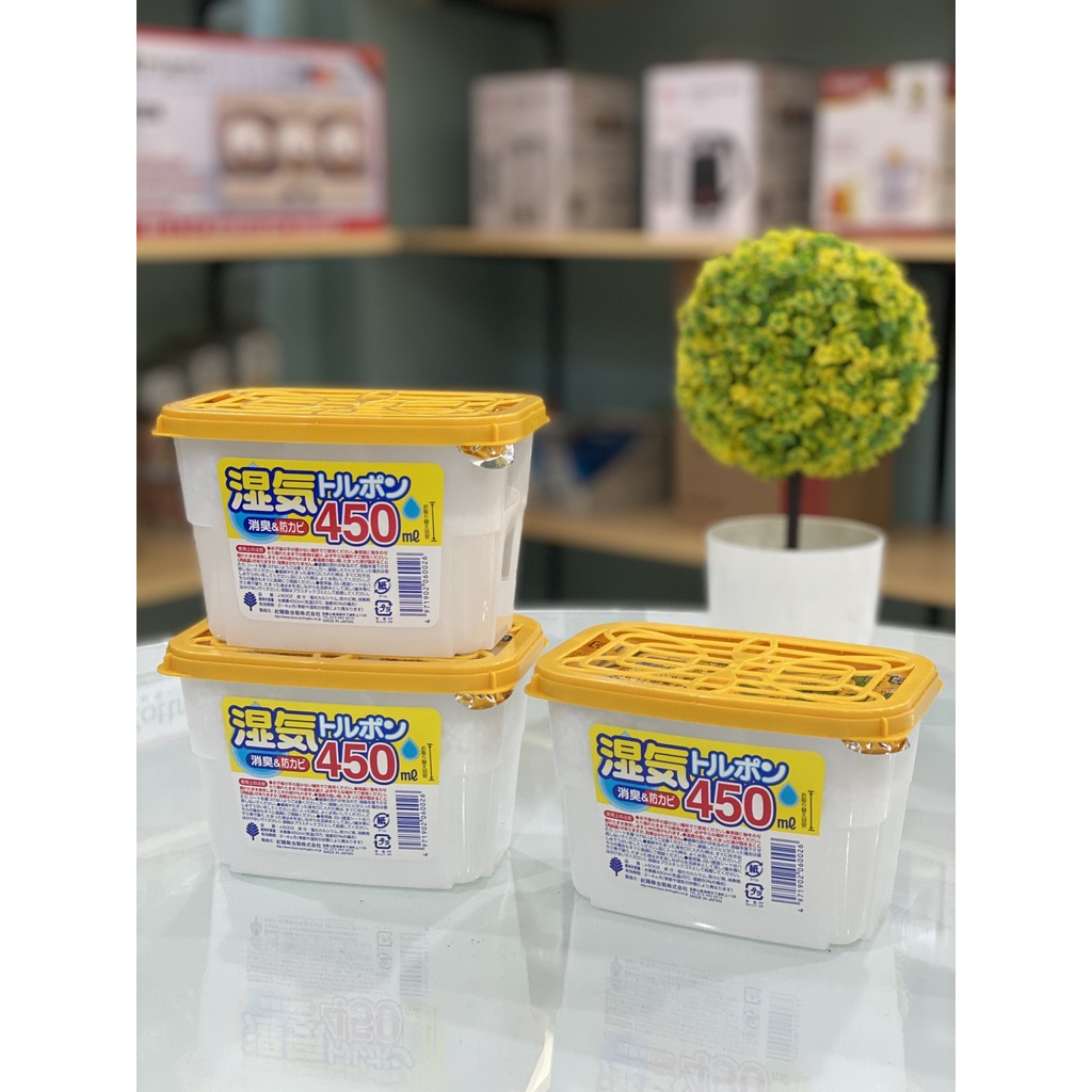 Hộp hút ẩm tủ quần áo, tủ giầy, nội địa Nhật, khử mùi hôi, chống ẩm mốc quần áo giày dép