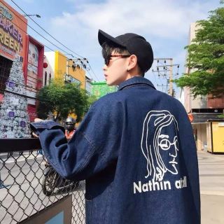 Áo khoác jeans unisex , có size nam nữ
