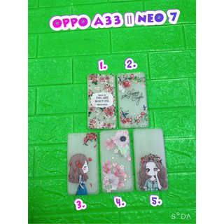 Ốp lưng thời trang dẻo mờ cho oppo a33/neo 7