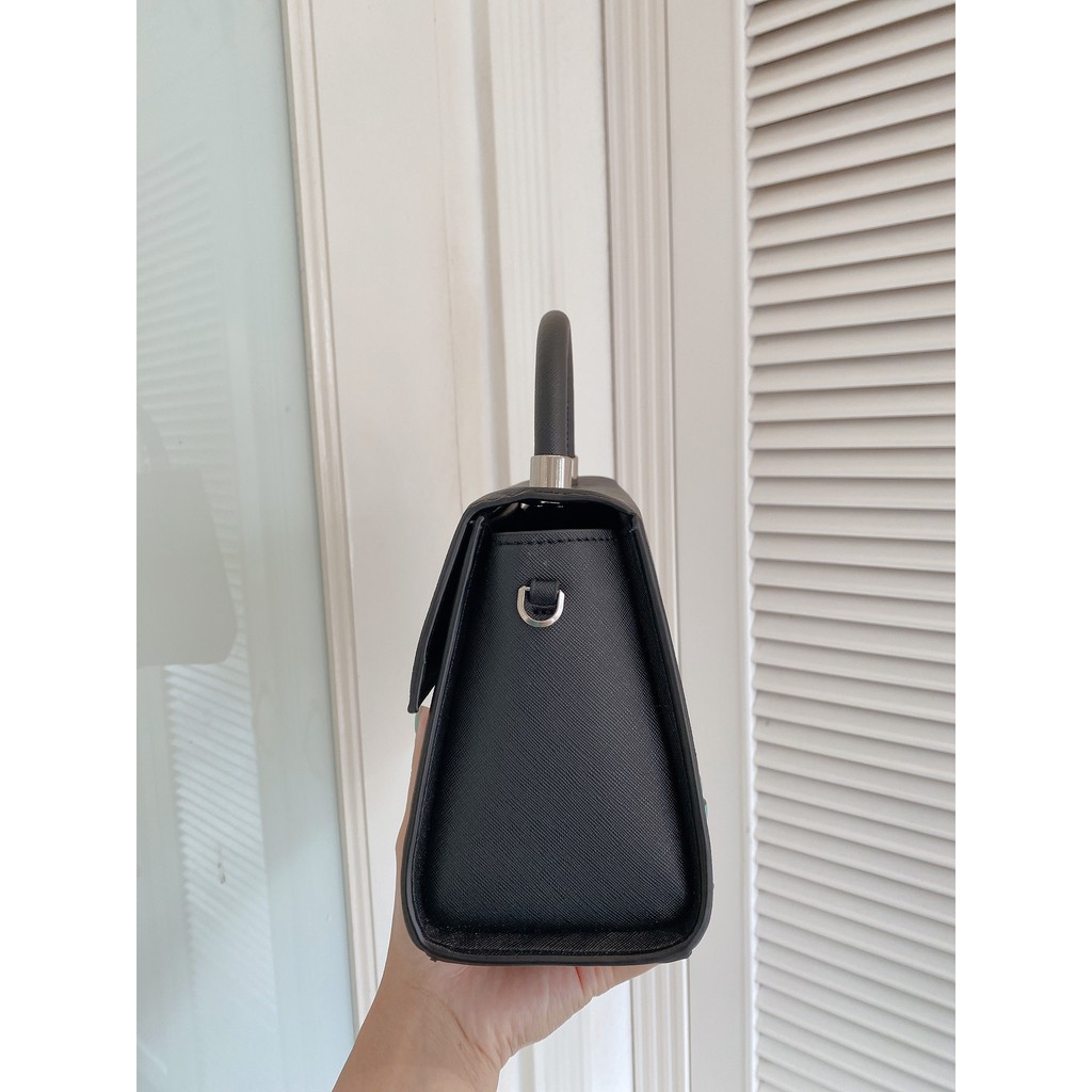 Túi Xách Nữ CNK Da Xước Thời Trang Có Quai Đeo Đính Kèm