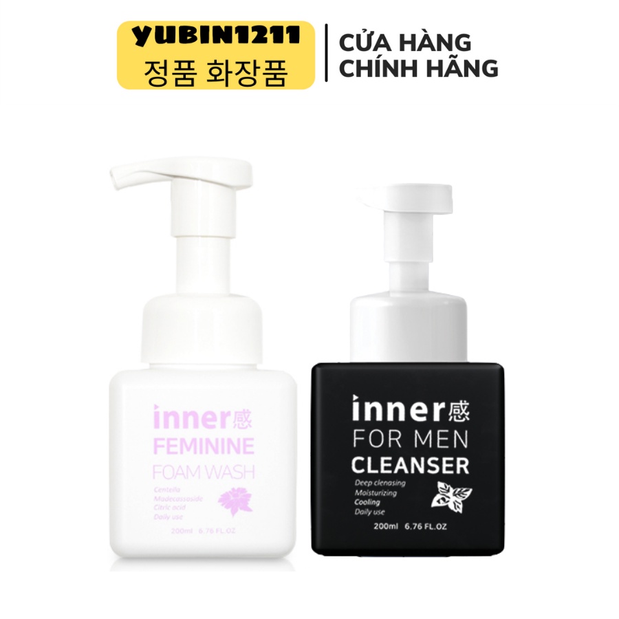 Dung Dịch Vệ Sinh Inner Feminine Foam Wash Dạng Bọt 200ml