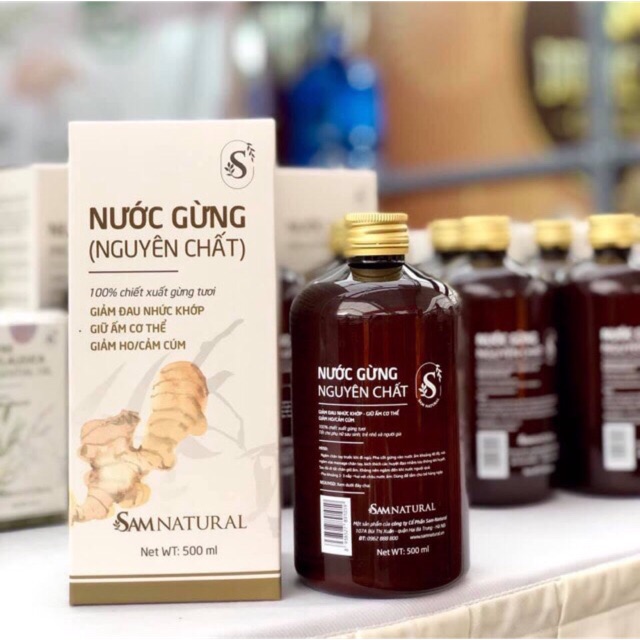 NƯỚC GỪNG NGUYÊN CHẤT SAMNATURE