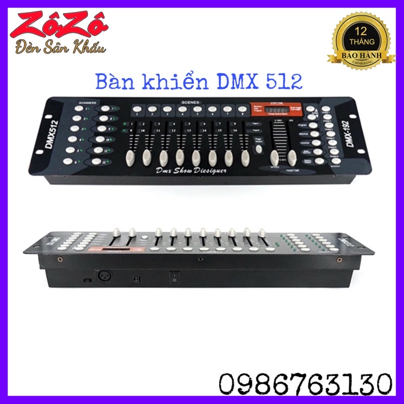 Bàn điều khiển DMX 512-192 kênh