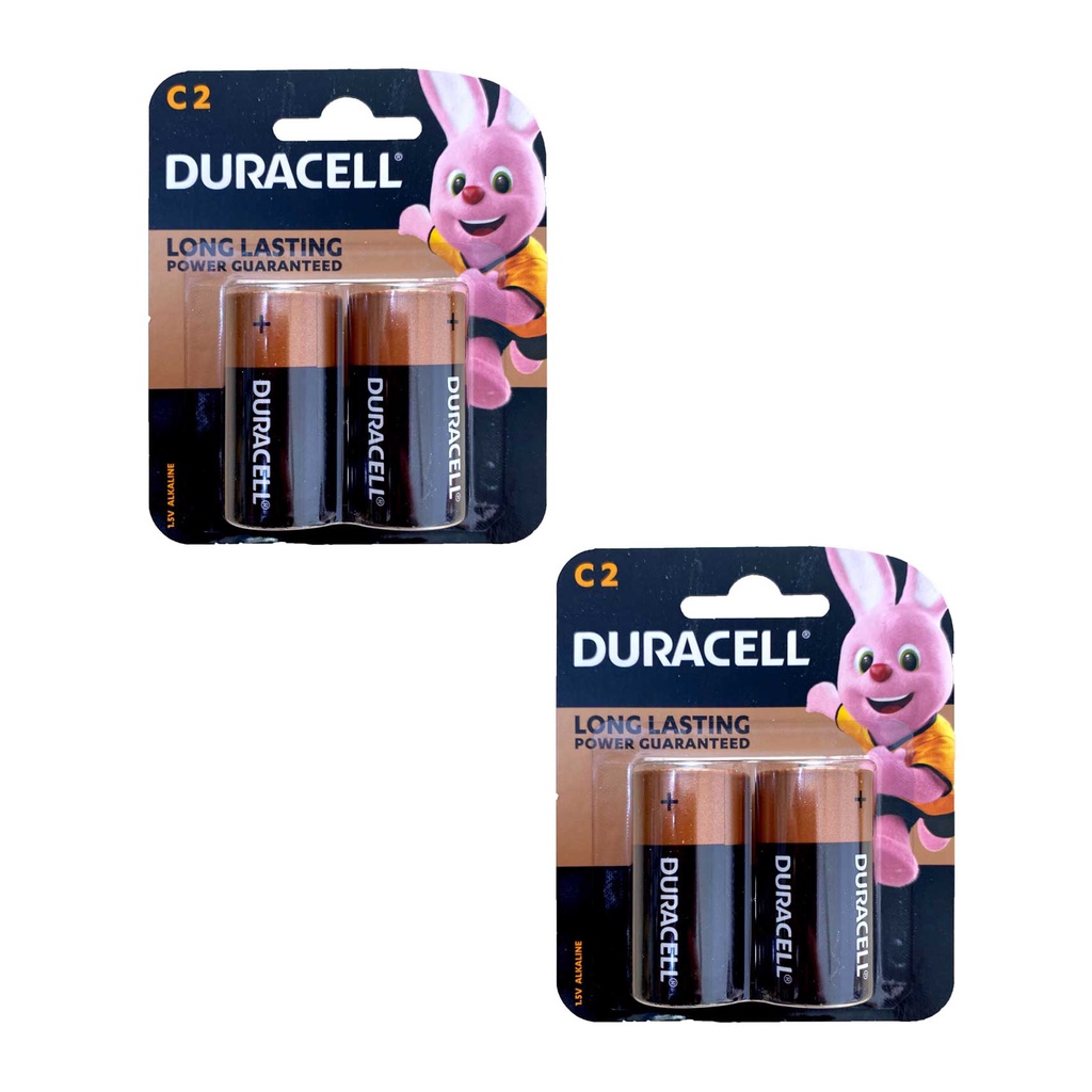 Pin trung C 1.5v Alkaline Duracell MN1400 LR14 C2 - Vỉ 2viên - Hàng Chính hãng.