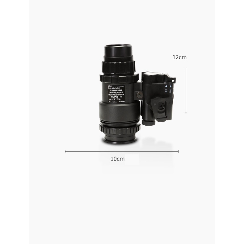 PVS18 thiết bị nhìn ban đêm một mắt chiến thuật