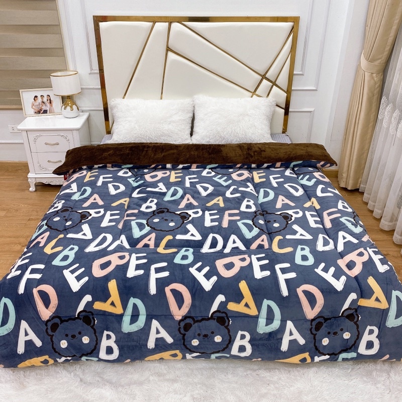 Chăn lông thỏ YUKI Nhật Bản 2022 SHOP VŨ THỊ THƠM