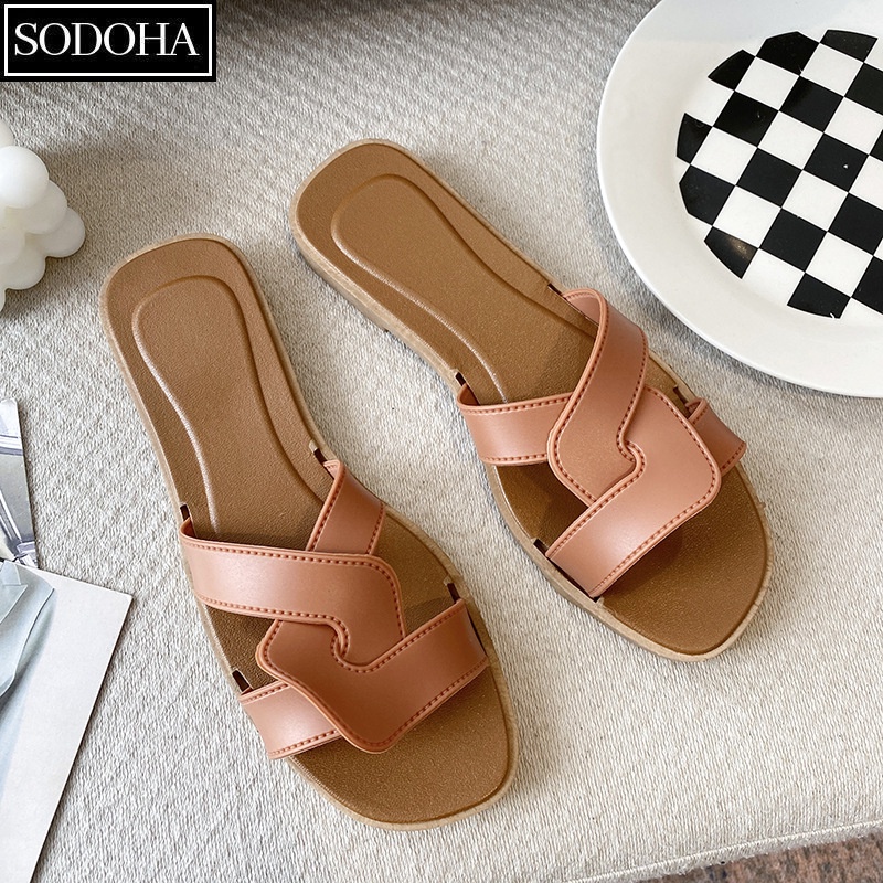 Dép Nữ Thời Trang SODOHA SDH5969 Mềm Êm Siêu Thoáng Mát