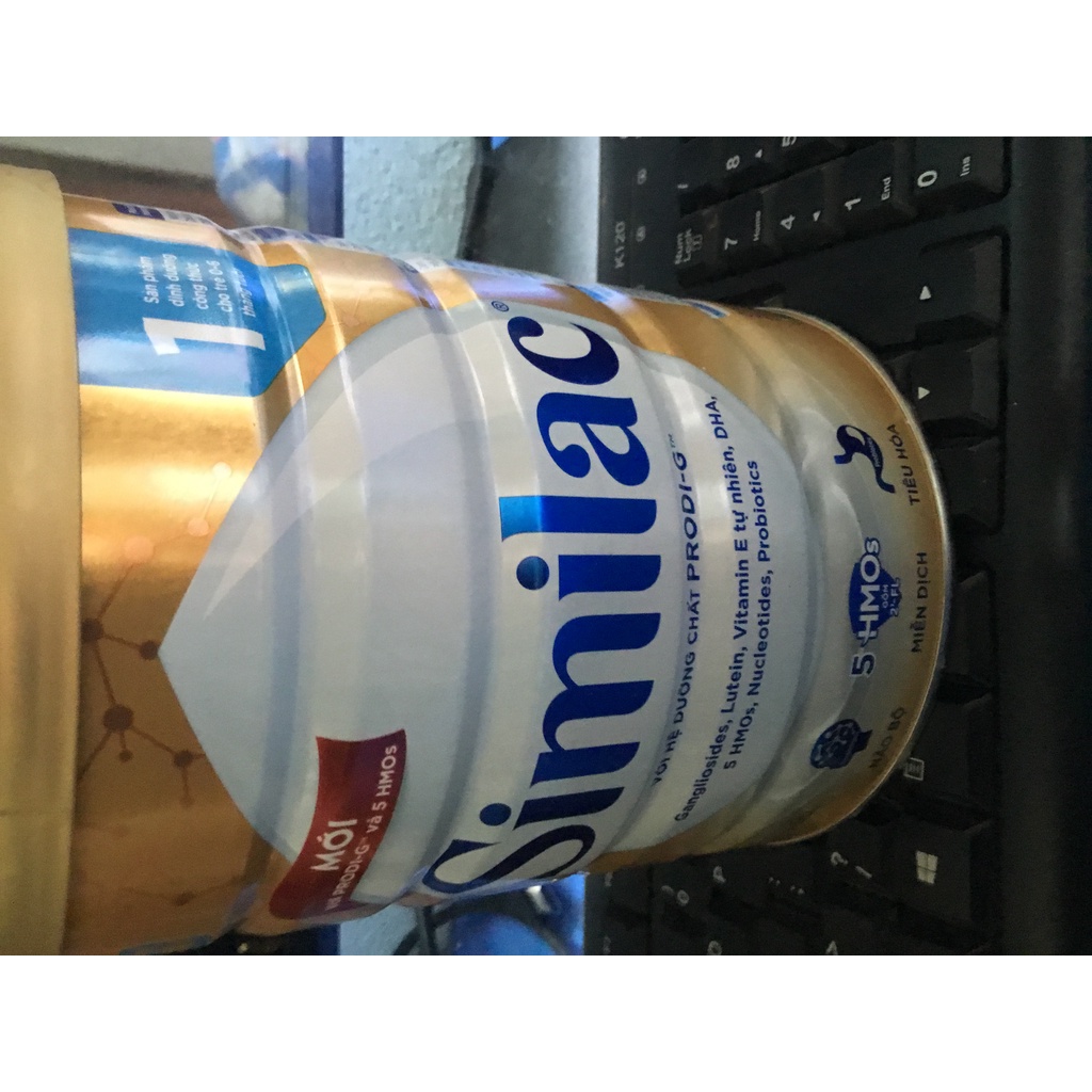 Sữa bột Similac 1 900g HMO mới 5G PRODI-G Gấp 5 lần HMO - Date 2023