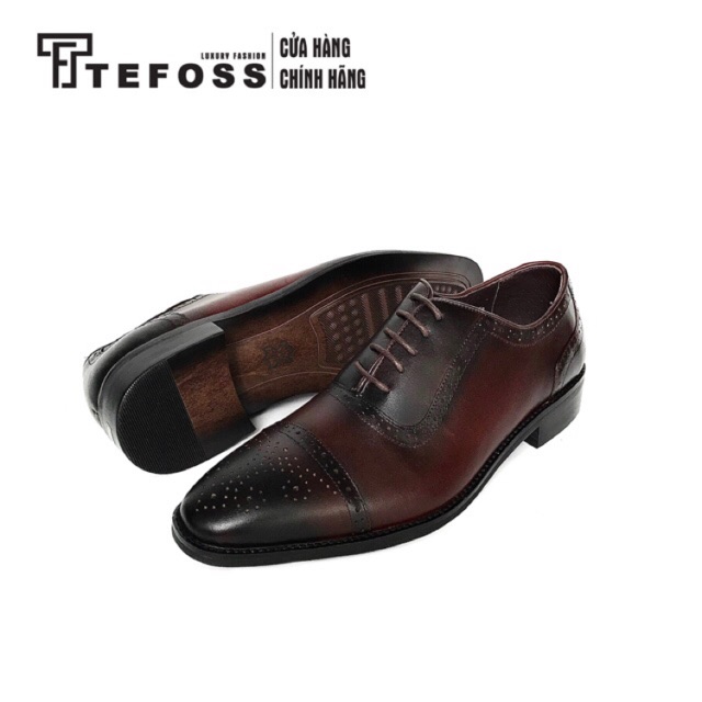 Giày tây oxford TEFOSS HT005 sang trọng và lịch lãm