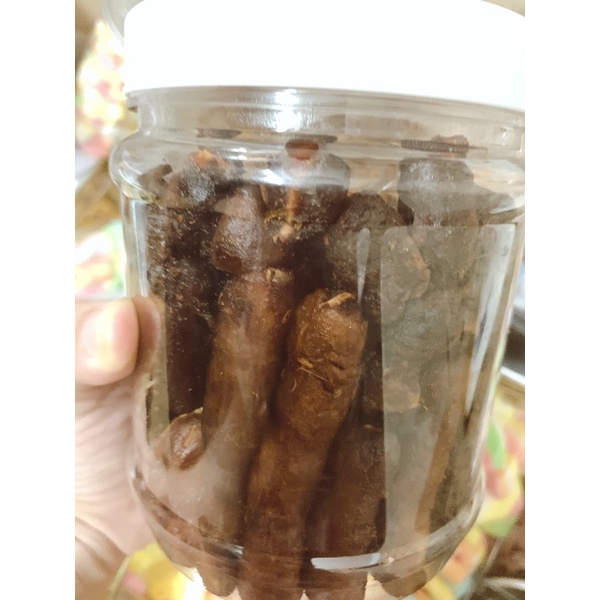 [FREESHIP] Me lào sấy muối ớt, me đường muối ớt hũ 500g