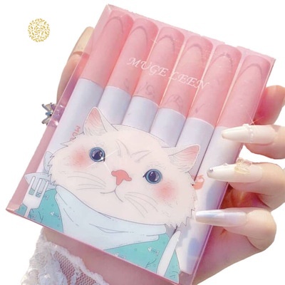 [Hàng mới về] Set son kem lì mịn mượt như nhung không dính cốc và không phai màu