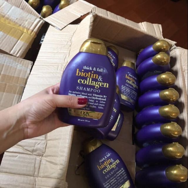 Dầu gội biotin& collagen chống rụng tóc