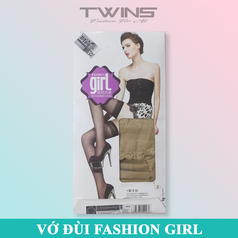 Quần tất vớ da nữ đùi siêu dai cao cấp Fashion Girl loại 1 chống rách che khuyết điểm siêu co giãn freesize dưới 70kg