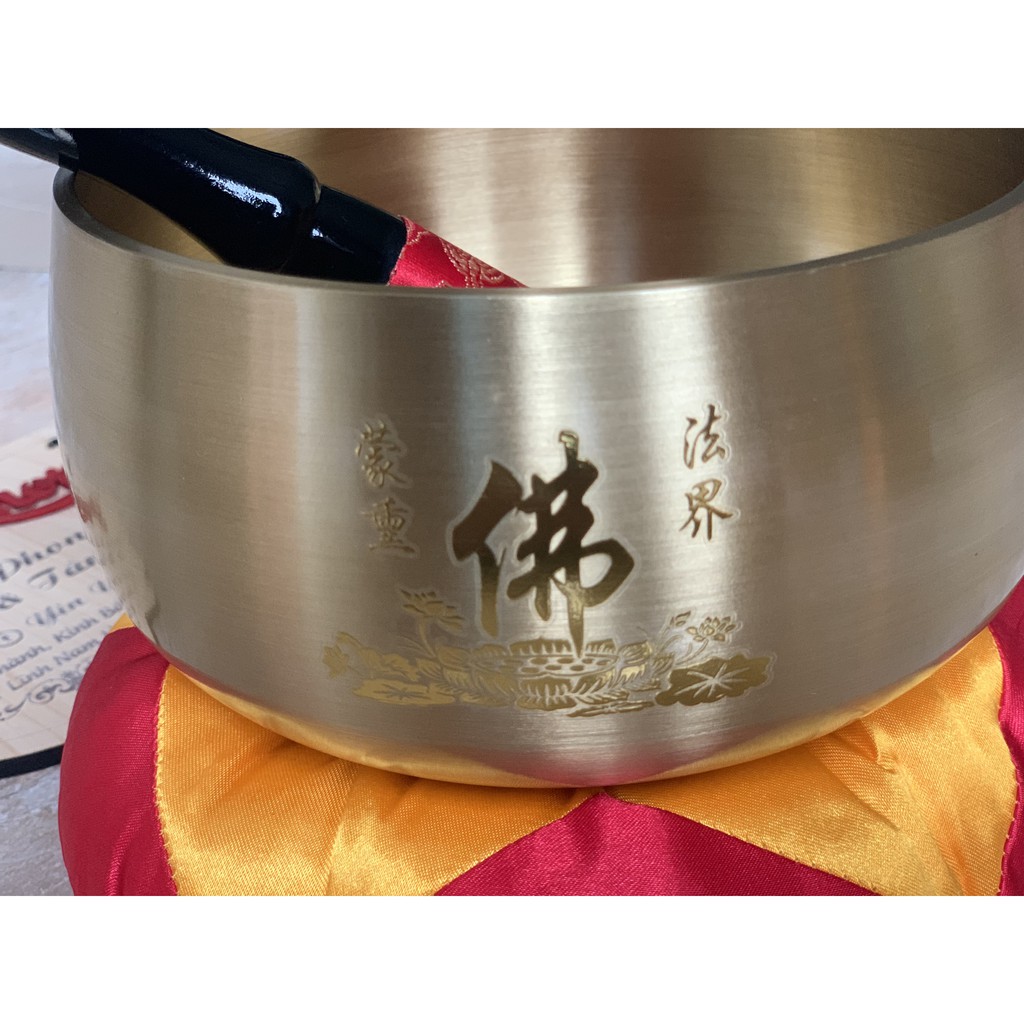 Chuông Đồng Vàng Đài Loan Cao Cấp- Yinyang Shop