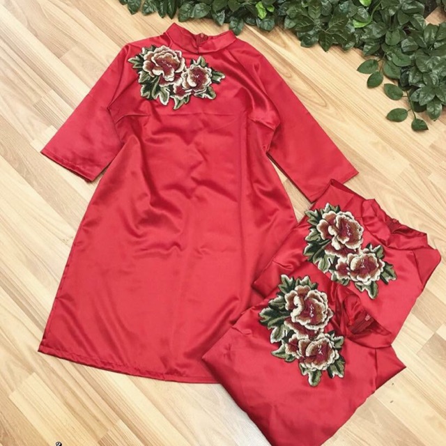 Đầm phi lụa
