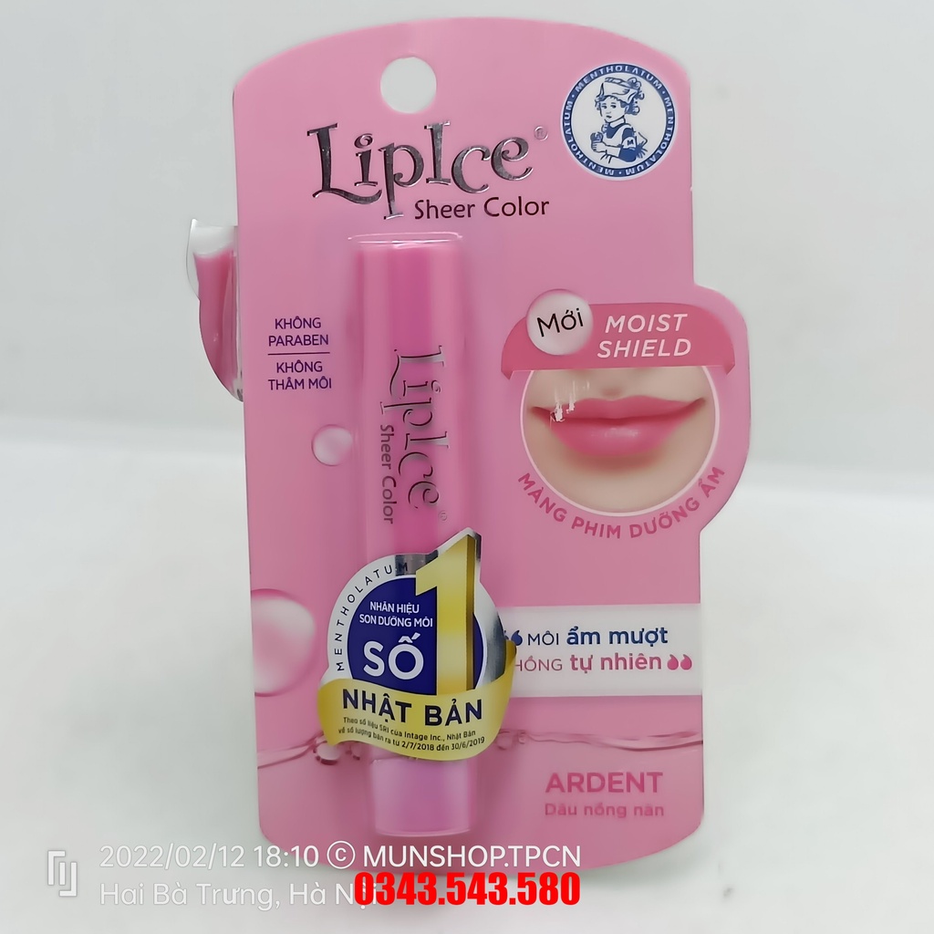 Son dưỡng có màu tự nhiên LipIce Sheer Color - Son dưỡng số 1 Nhật Bản