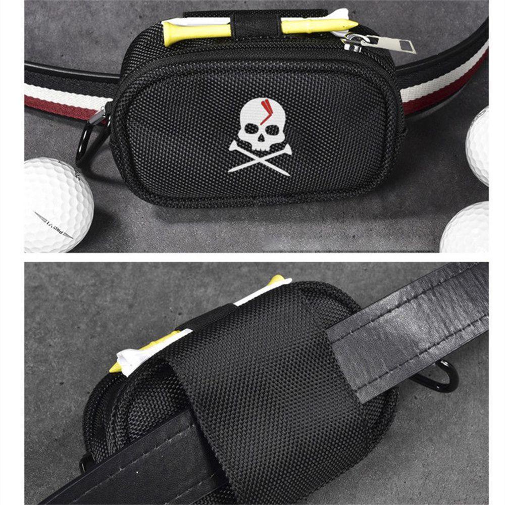Túi Đựng Gậy Đánh Golf Hình Đầu Lâu Có Khóa Kéo Di Động Tiện Dụng