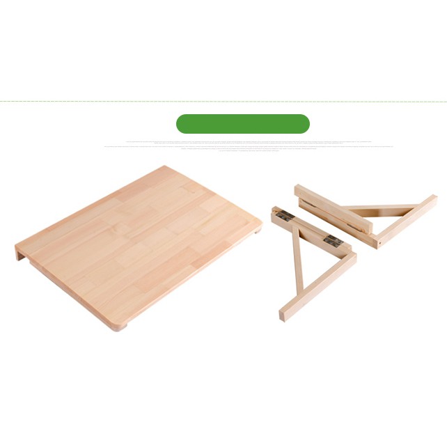 Bàn gắn tường gấp gọn gỗ thông re0514 - bàn học ấp gọn áp tường thông minh