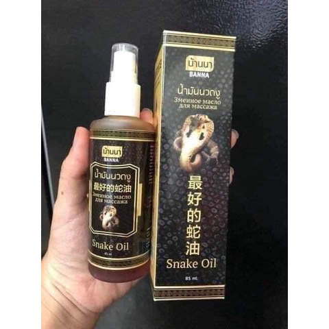 Banna xịt RẮN 85ml - Oil Balm SNAKE