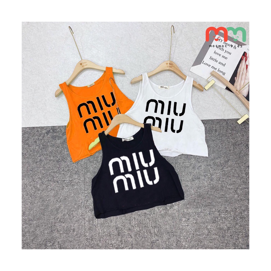 Áo croptop bé gái sát nách form xòe dễ thương thun cotton mềm mát cho bé 1 tuổi đến 6 tuổi