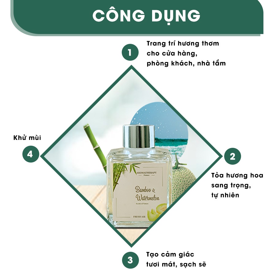 TINH DẦU DƯA LƯỚI &amp;TRE