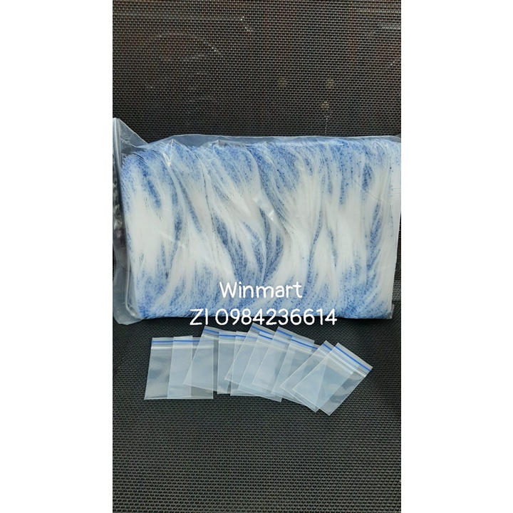 100g túi zip chỉ xanh dương size chọn size