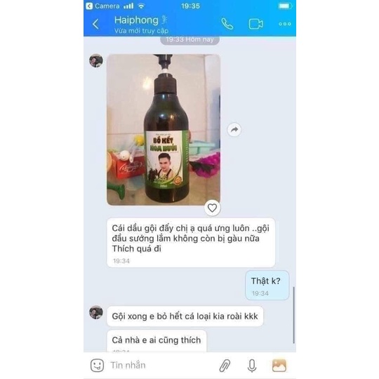 Dầu gội bồ kết hoa bưởi 300ml