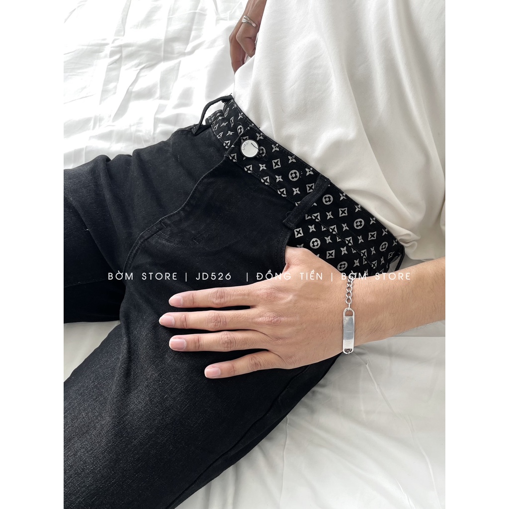 Quần Jean Dài Nam Lưng Kiểu Phong Cách BEACON DENIM Form Slim Fit JD526