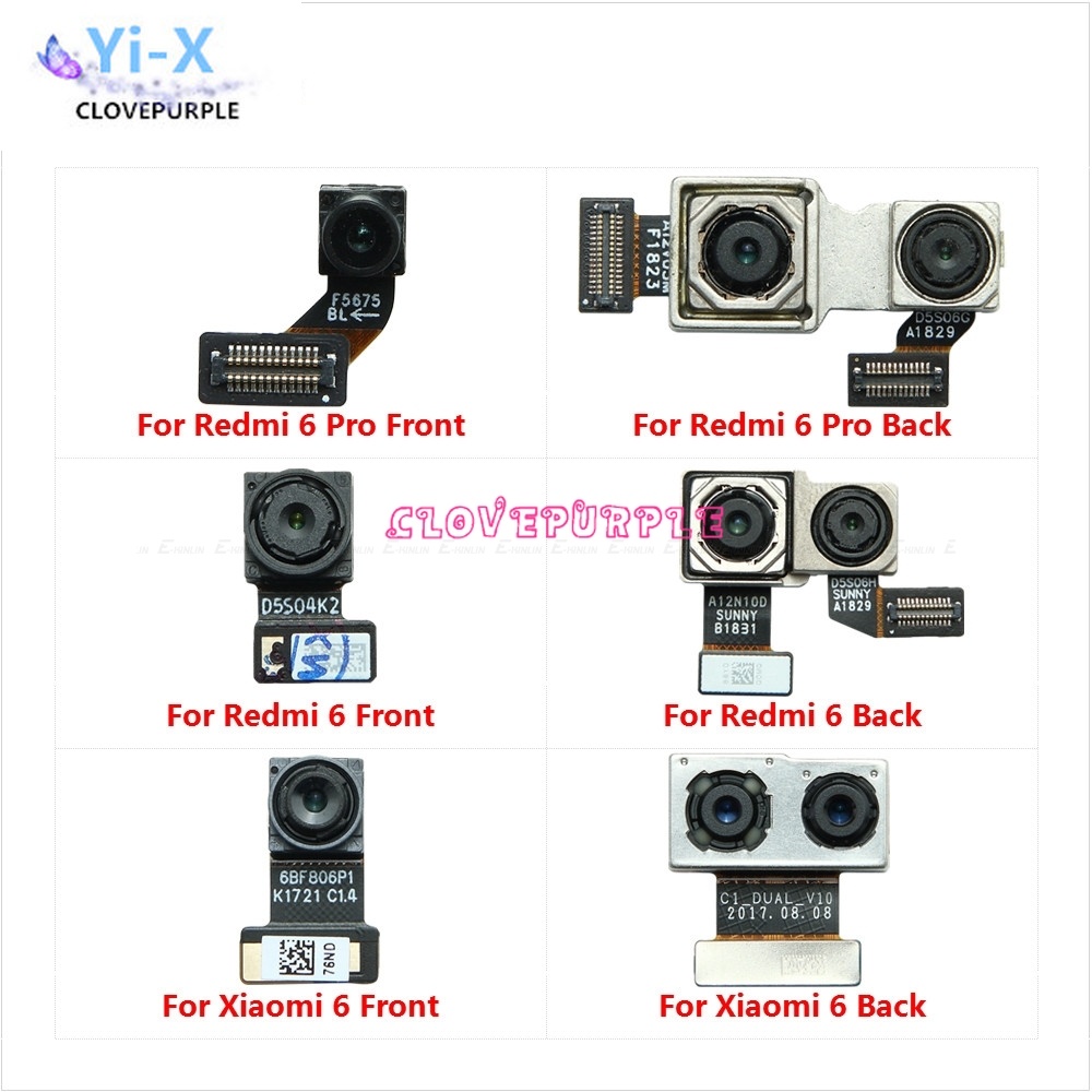 Cáp Flex camera trước sau cho XiaoMi Mi 6 Redmi 6A Note 6 Pro