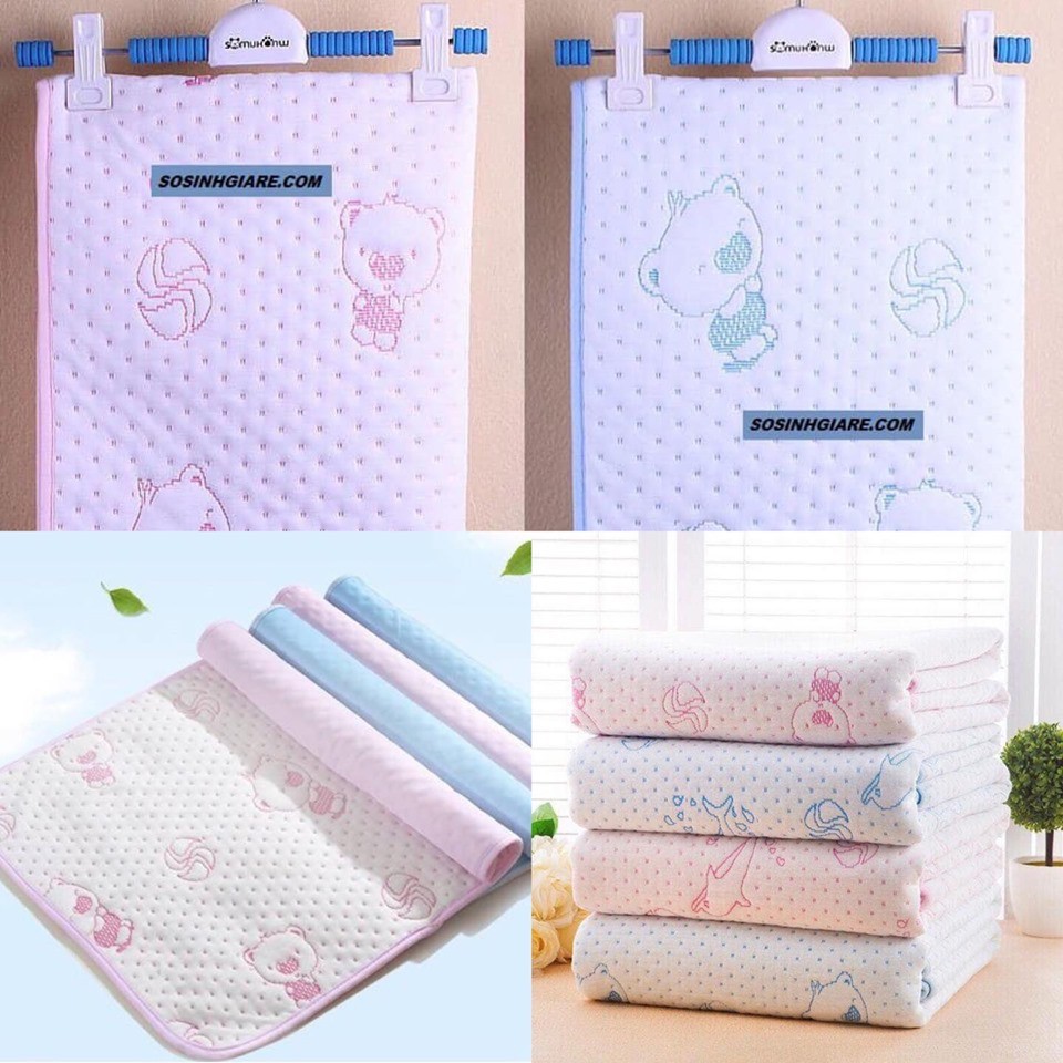 Lót chống thấm cotton 4 lớp