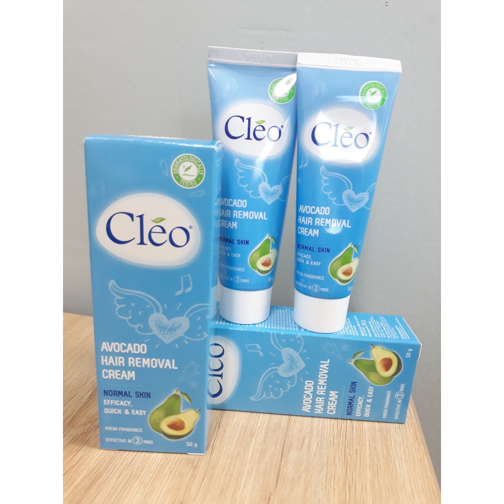 Kem triệt lông Cleo Normal Skin 50g Dành Cho Da Thường /Kem tẩy lông chân