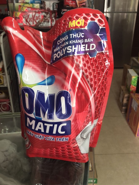 Nước giặt OMO Matic Comfor, lựu tre2,3kg, loại omo matic 2,7kg cho máy giặt cửa trên